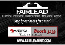 Fairlead at International WorkBoat Show